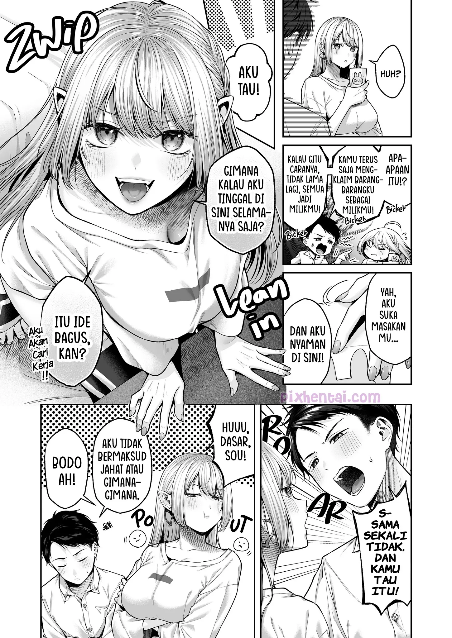 Komik hentai xxx manga sex bokep Hirotta Kinpatsu Gal ni Furimawasareru Kurashi mo, Angai Warukunai no Kamoshirenai 22